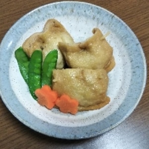 豚ミンチと豆腐の揚げ巾着☆ジューシー☆